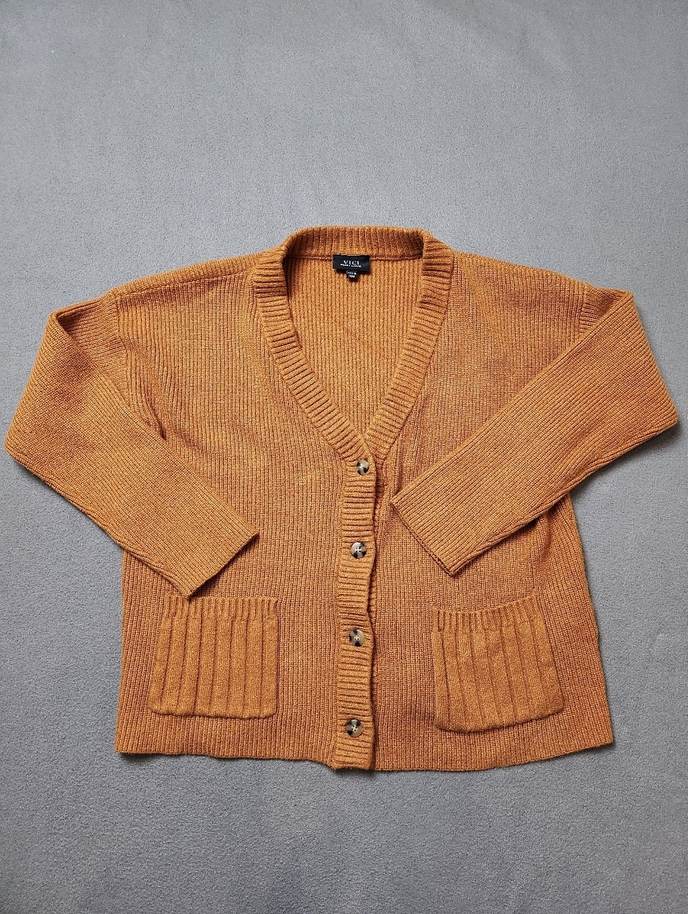 Vici V Neck Knit Sweater Cardigan XL